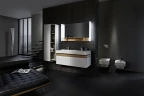 Шкаф пенал Jacob Delafon Terrace 50 L EB1179G-G1C подвесной Белый глянцевый МДФ / ЛДСП