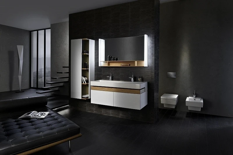 Шкаф пенал Jacob Delafon Terrace 50 L EB1179G-G1C подвесной Белый глянцевый МДФ / ЛДСП