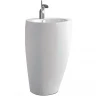 Раковина beWash Lusso 55 BK5552FB041 Белый глянец фарфор напольный