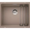 Кухонная мойка Blanco Etagon 500-U Silgranit 522234 Серый беж искусственный камень (литьевой мрамор) встраиваемый