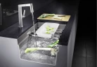 Кухонная мойка Blanco Etagon 500-U Silgranit 522234 Серый беж искусственный камень (литьевой мрамор) встраиваемый