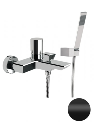 Смеситель для ванны Remer Edge EG502NO цвет Черный матовый