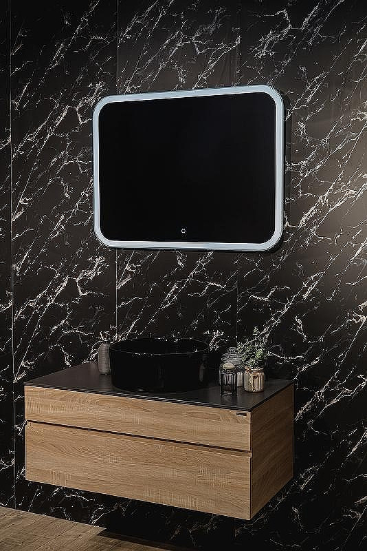 Зеркало Silver Mirrors Стив 100 ФР-00001304 с подсветкой с сенсорным выключателем и диммером