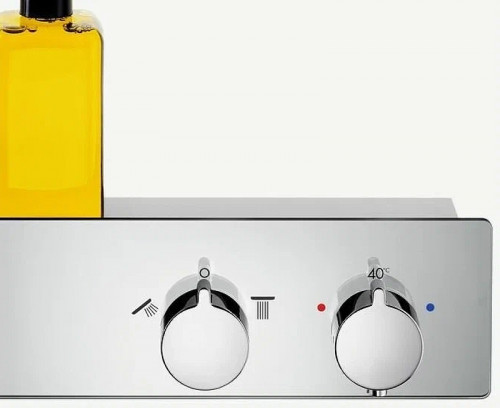 Смеситель для ванны Hansgrohe ShowerTablet 13109000 с термостатом Хром латунь на стену