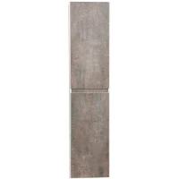 Шкаф пенал BelBagno Pietra 35 PIETRA-1700-2A-SC-PT подвесной Stone МДФ / ЛДСП