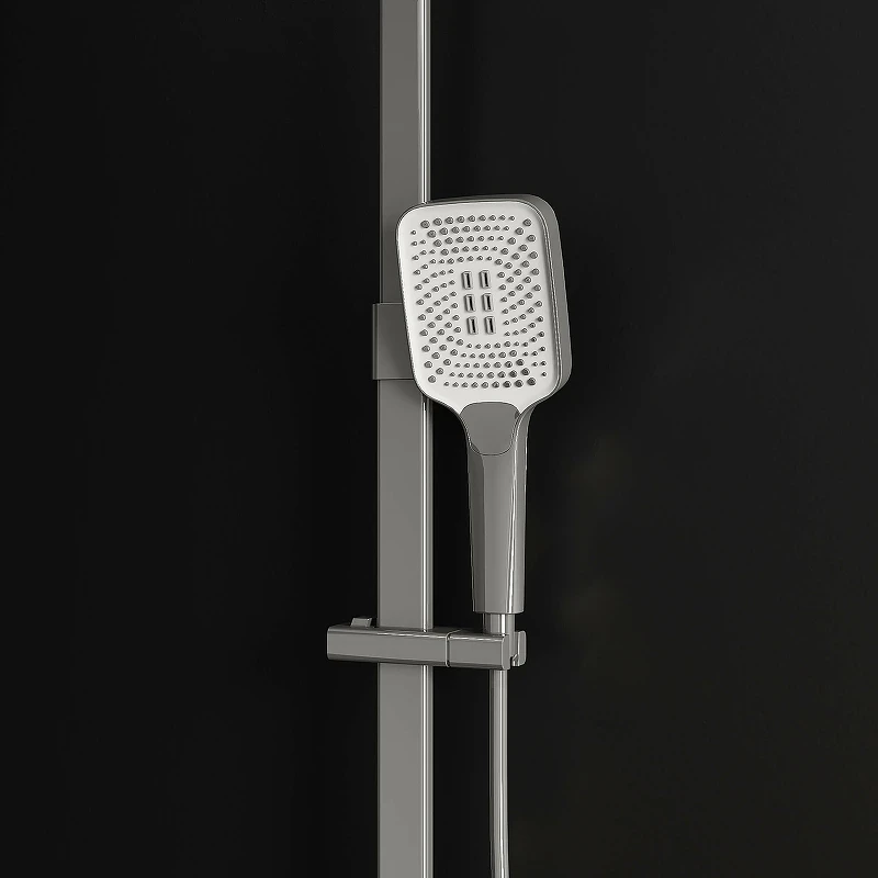 Душевая система RGW Shower Panels SP-34 51140134-01 с термостатом Хром латунь на стену