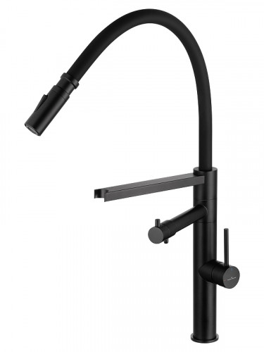 Смеситель для кухни Wonzon &amp; Woghand WW-88458007-MB цвет Черный матовый