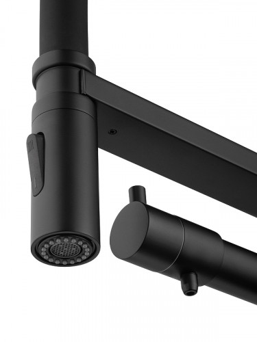 Смеситель для кухни Wonzon &amp; Woghand WW-88458007-MB цвет Черный матовый