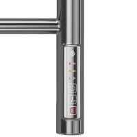 Электрический полотенцесушитель Terminus Аврора П6 500х650 4670078531155 Хром нержавеющая сталь