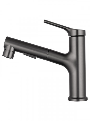 Смеситель для раковины Wonzon &amp; Woghand WW-A40862-BGG цвет Темный графит