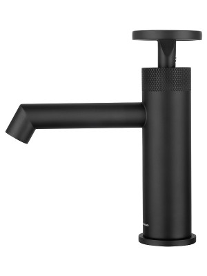 Смеситель для раковины Wonzon &amp; Woghand WW-H1065-MB цвет Черный матовый