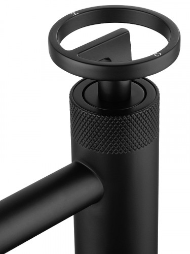 Смеситель для раковины Wonzon &amp; Woghand WW-H1065-MB цвет Черный матовый
