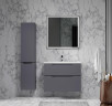 Тумба под раковину Raval Wector 80 Wct.01.80/P/A/MD подвесная цвет Антрацит
