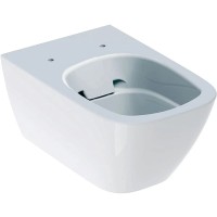 Унитаз Geberit Smyle Square 500.208.01.1 подвесной без сиденья фарфор подвесной