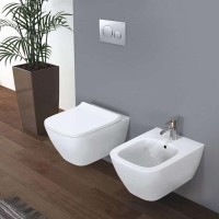 Унитаз Geberit Smyle Square 500.208.01.1 подвесной без сиденья фарфор подвесной