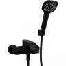 Смеситель для ванны Melodia della vita Waltz MDV30140bk Черный латунь на стену