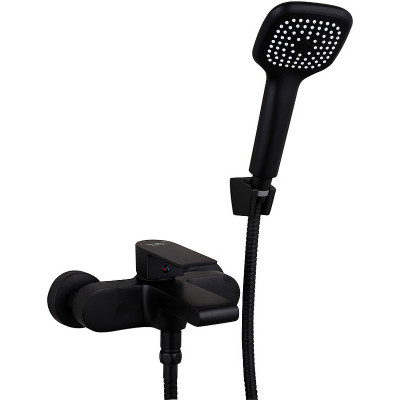 Смеситель для ванны Melodia della vita Waltz MDV30140bk Черный латунь на стену