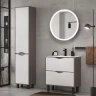 Зеркальный шкаф Equil Smile 70 szSMILE.D700 с подсветкой цвет Графит софт