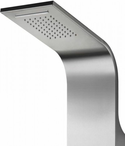 Душевая панель Aquanet Galaxy Matt AP40-02 237437 Хром матовый алюминий на стену