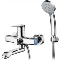 Смеситель для ванны G-Lauf GOB3-A134 Хром на стену