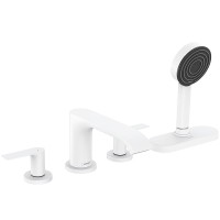 Смеситель на борт ванны Hansgrohe Vivenis 75444700 Белый матовый латунь