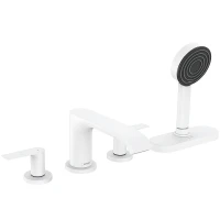 Смеситель на борт ванны Hansgrohe Vivenis 75444700 Белый матовый латунь