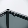Душевой уголок Grossman Galaxy 140x100 120.K33.01.1410.21.10 профиль Черный матовый стекло тонированное