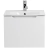 Тумба под раковину BelBagno Etna 60 ETNA-600-1C-SO-BL-P подвесная Bianco Lucido МДФ / ЛДСП