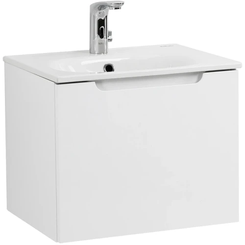 Тумба под раковину BelBagno Etna 60 ETNA-600-1C-SO-BL-P подвесная Bianco Lucido МДФ / ЛДСП