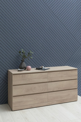 Комод Aquanet Сканди 160 302547 Дуб эдгрейн МДФ / ЛДСП