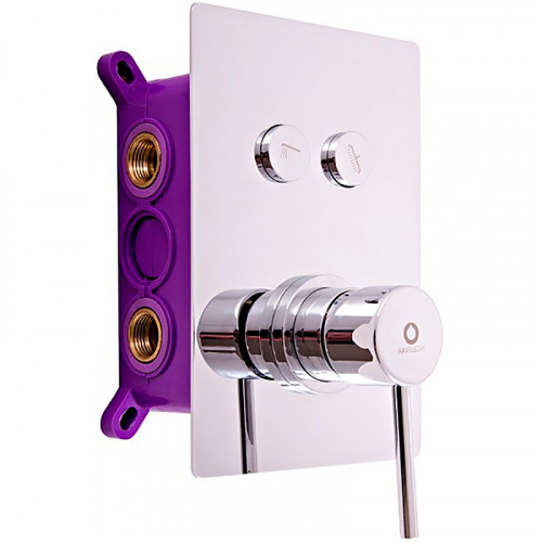 Смеситель для душа Rav Slezak Seina SE986BOX Хром встраиваемый