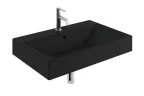 Раковина подвесная Kludi Resa 80 59WW8139 цвет Черный матовый
