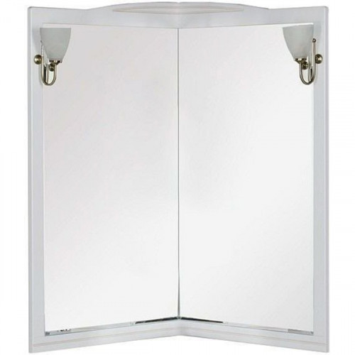 Зеркало Aquanet Луис 70 171916 Белое МДФ / ЛДСП, стекло