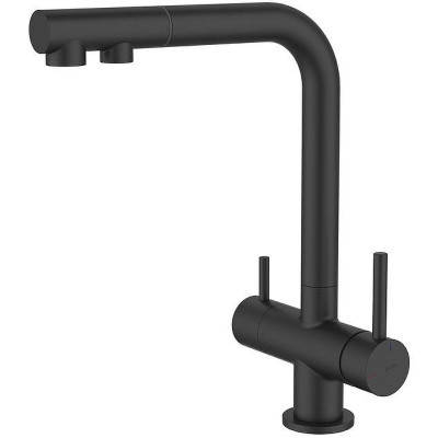 Смеситель для кухни Iddis Umbra UMBBLPFi05 Черный матовый