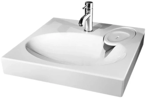 Раковина Azario Elegance 59.2 CS00078300 на стиральную машину цвет Белый
