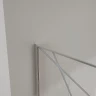 Душевая перегородка Azario Walk-in 110 AZ-271-110-MGR-CGP профиль Графит матовый стекло прозрачное с графическим принтом