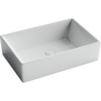 Раковина-чаша Ceramicanova Element 59 CN5013 Белая фарфор накладная