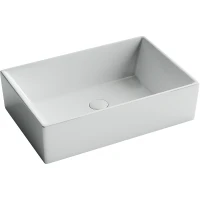 Раковина-чаша Ceramicanova Element 59 CN5013 Белая фарфор накладная