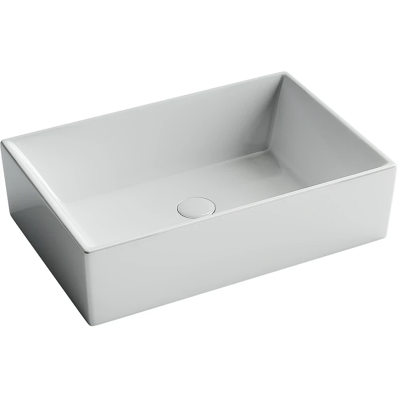 Раковина-чаша Ceramicanova Element 59 CN5013 Белая фарфор накладная