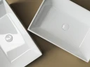 Раковина-чаша Ceramicanova Element 59 CN5013 Белая фарфор накладная