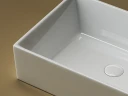 Раковина-чаша Ceramicanova Element 59 CN5013 Белая фарфор накладная