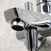 Смеситель для ванны WasserKRAFT Rhin 4401 Хром латунь на стену