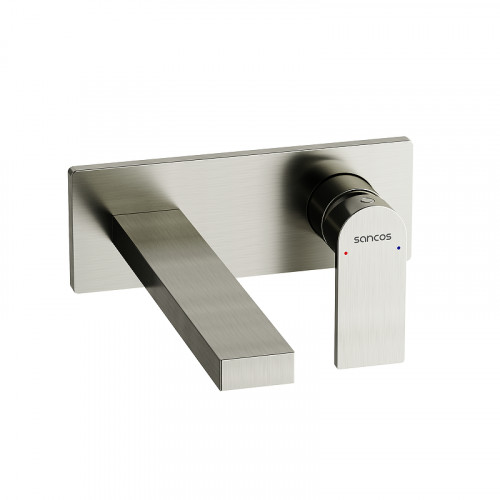 Смеситель для раковины Sancos Studio SC9017BN цвет Никель брашированный