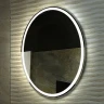 Зеркало Bellezza Vesta 60 4617109520016 Белое МДФ / ЛДСП, стекло