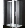 Душевой уголок Cezares Premier-Soft AH-1 140x80 IV профиль Хром стекло прозрачное