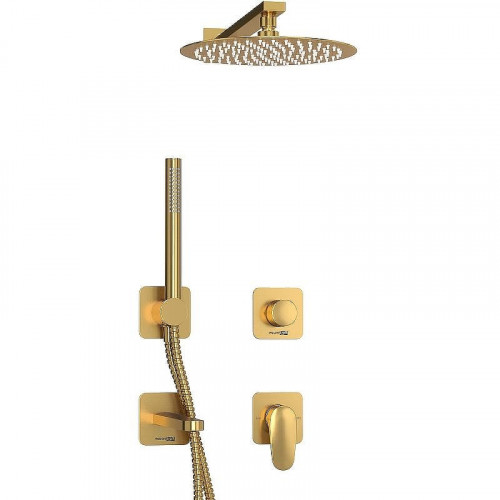 Душевая система WasserKRAFT Havel A3651.283.284.180.259.285.194.286 Золото матовое