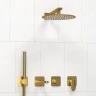 Душевая система WasserKRAFT Havel A3651.283.284.180.259.285.194.286 Золото матовое