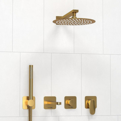 Душевая система WasserKRAFT Havel A3651.283.284.180.259.285.194.286 Золото матовое