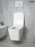 Унитаз Gid Cuadrado Tr2143 62257Y подвесной цвет Белый с сиденьем Микролифт