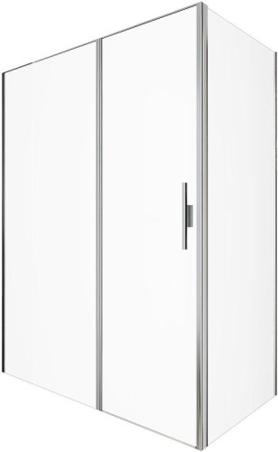 Душевой уголок Allen Brau Priority 160x90 3.31037.00+3.31043.00 цвет профиля Хром стекло прозрачное